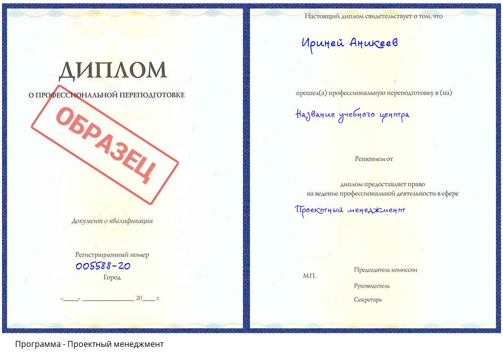 Проектный менеджмент Чернушка